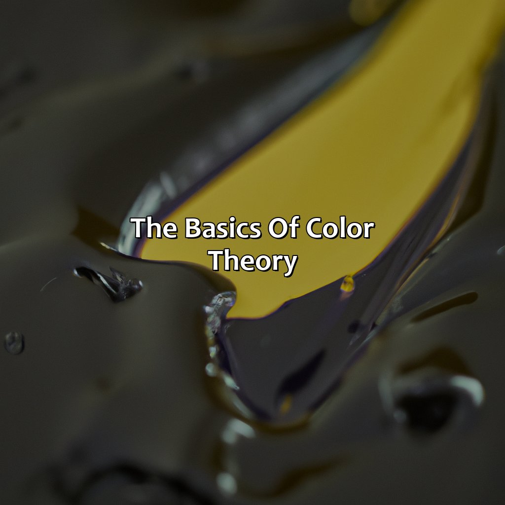The Basics Of Color Theory  - Black And Yellow Make What Color, 