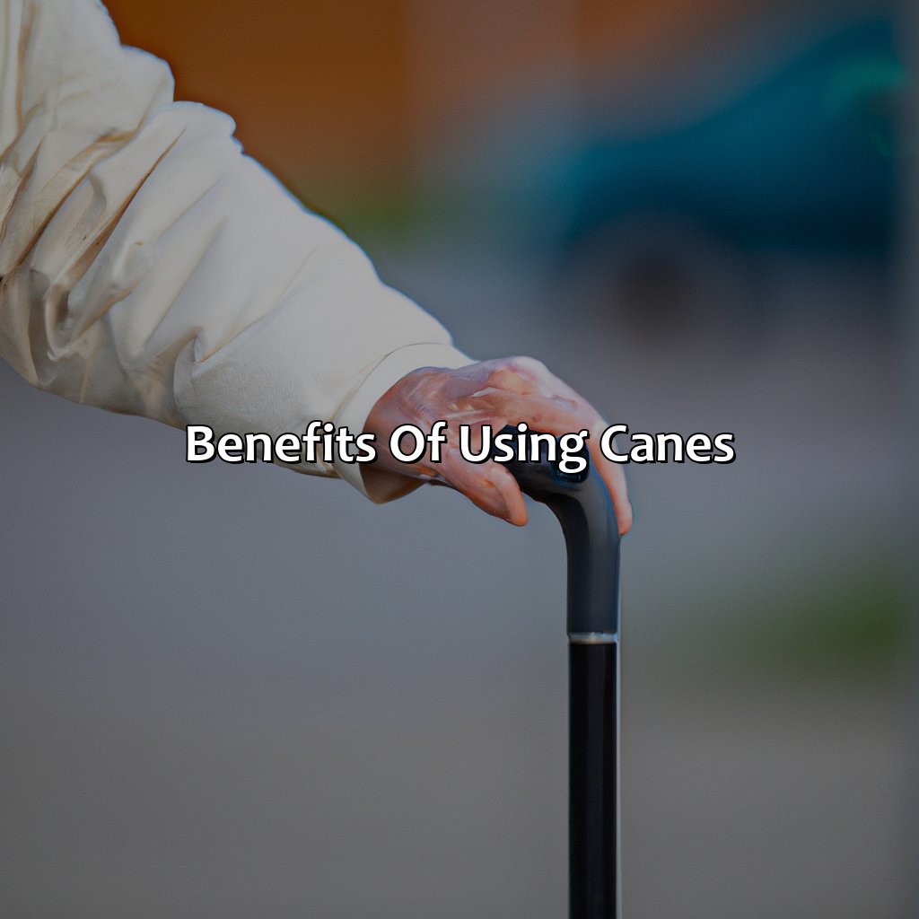 Benefits Of Using Canes  - Blind, Partially Blind, Or Disabled Individuals May Carry What Color Cane When Walking?, 