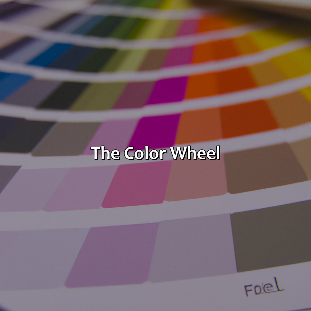 The Color Wheel  - Blue And Orange Make What Color, 