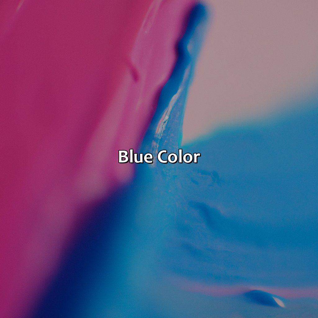 Blue Color  - Blue And Pink Is What Color, 