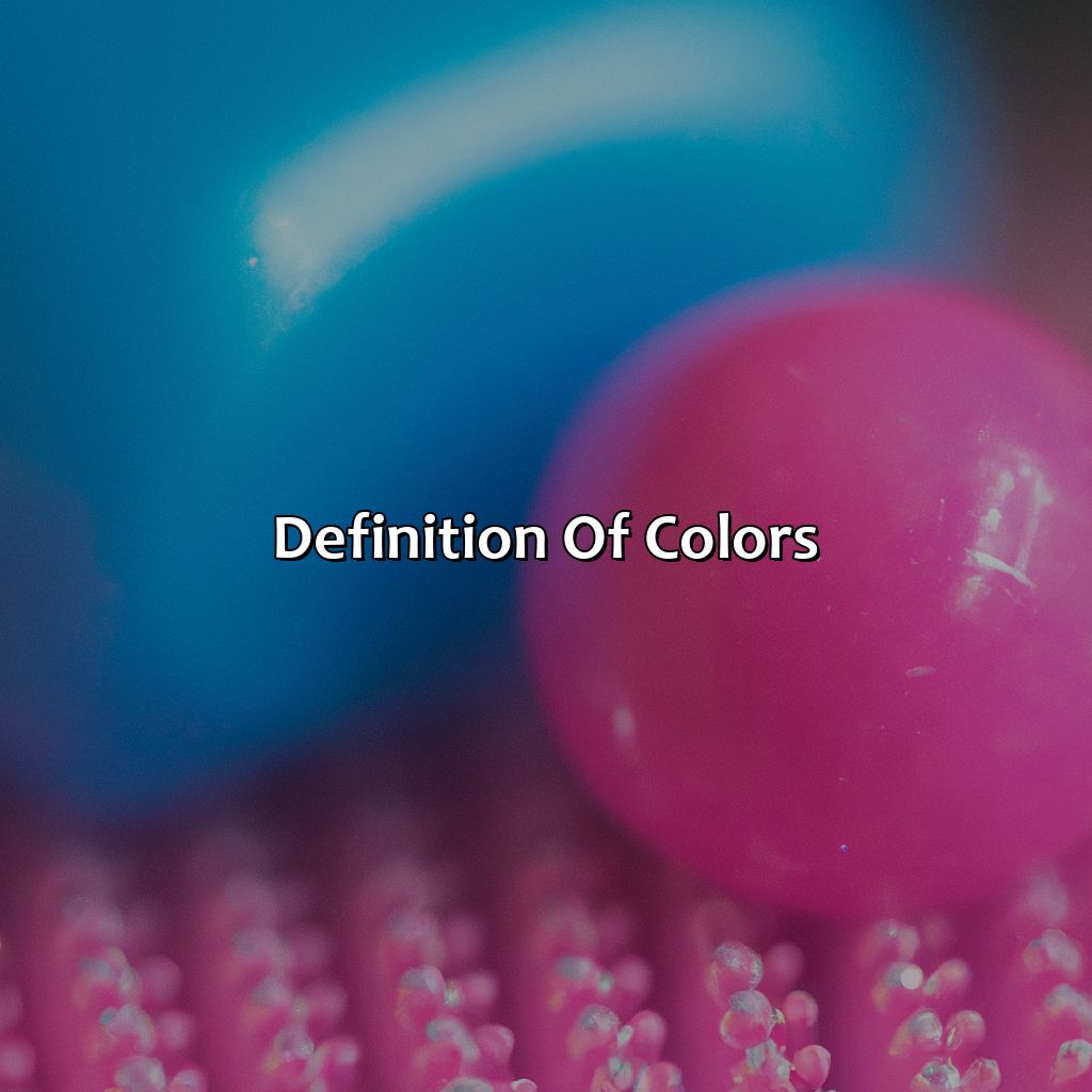 Definition Of Colors  - Blue And Pink Is What Color, 