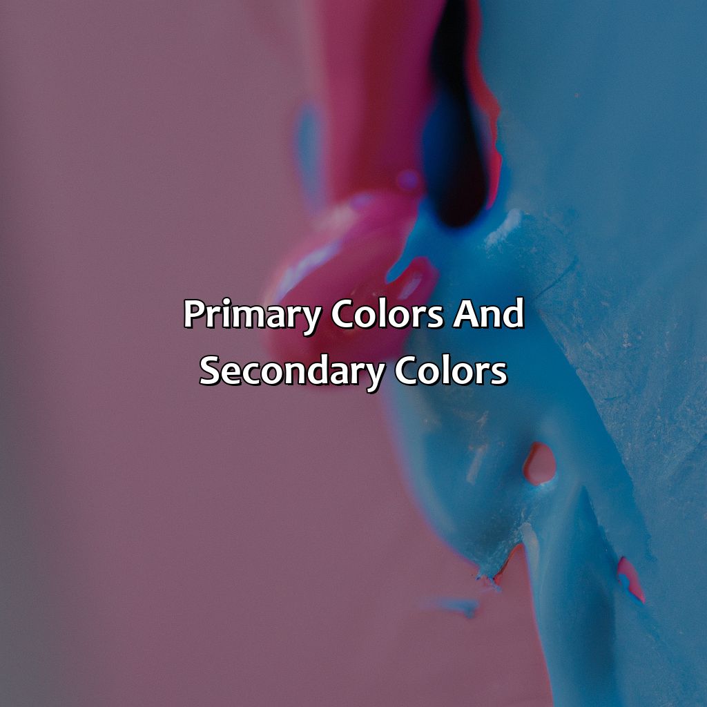 Primary Colors And Secondary Colors  - Blue And Pink Make What Color, 
