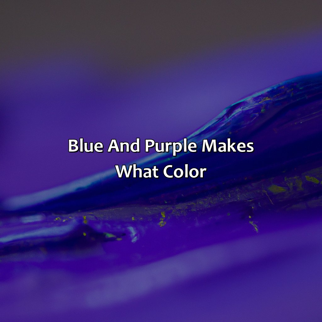 Blue And Purple Makes What Color - colorscombo.com