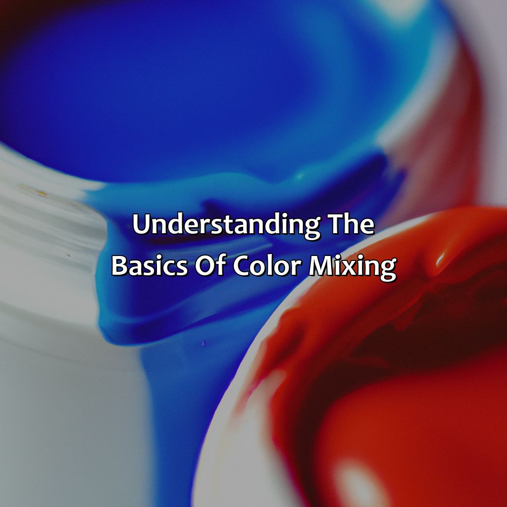 Understanding The Basics Of Color Mixing  - Blue And Red Makes What Color, 