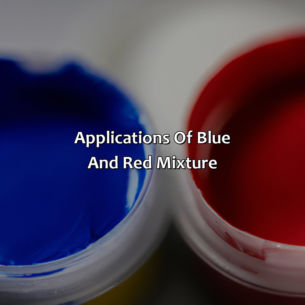 Applications Of Blue And Red Mixture  - Blue Plus Red Makes What Color, 