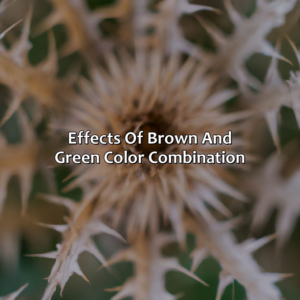 Effects Of Brown And Green Color Combination  - Brown And Green Make What Color, 
