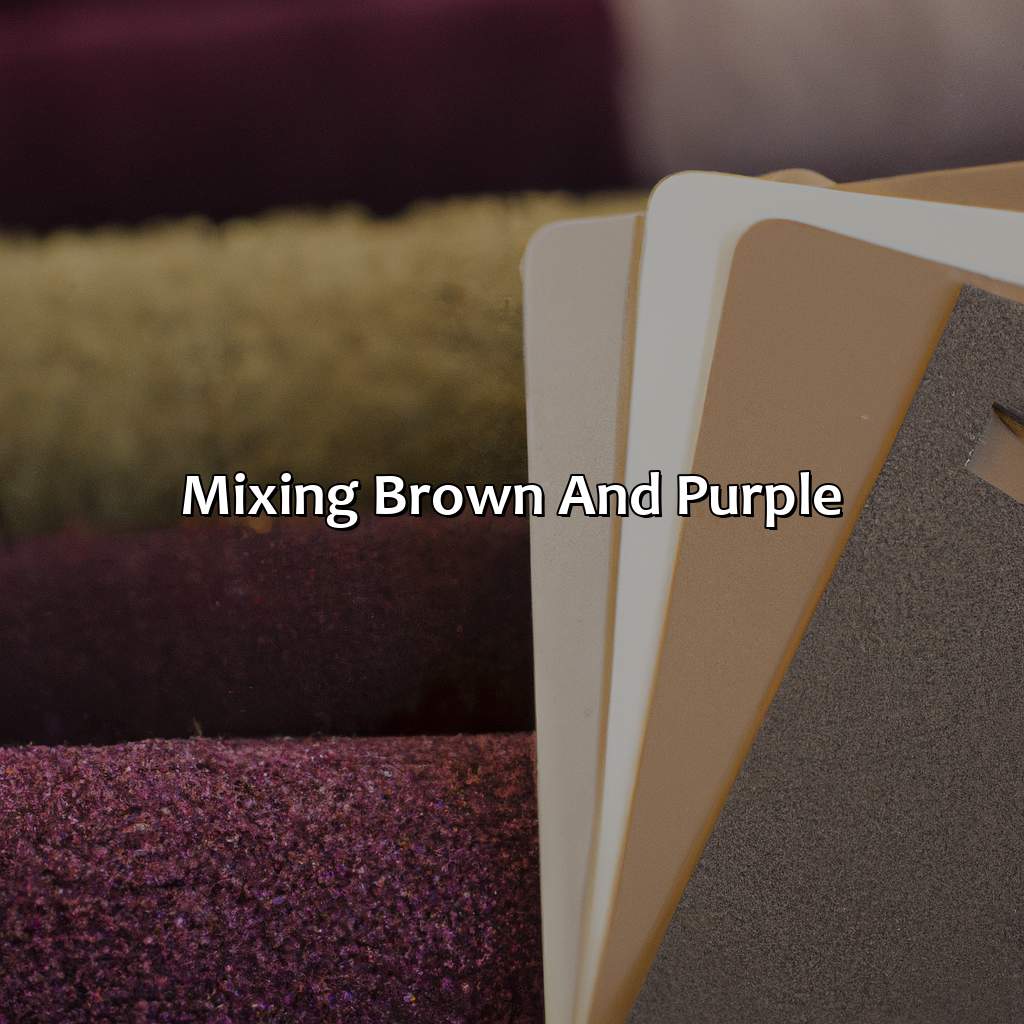 Mixing Brown And Purple  - Brown And Purple Make What Color, 