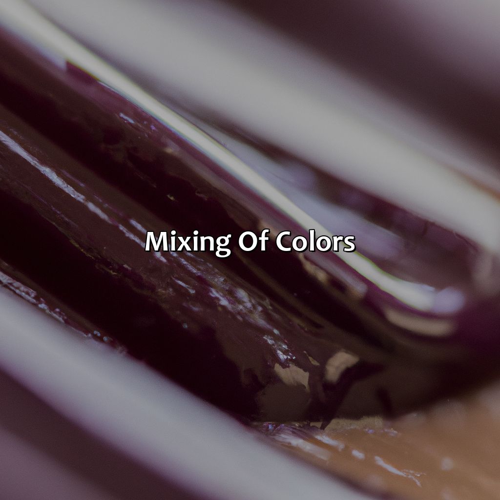 Mixing Of Colors  - Brown And Purple Make What Color, 