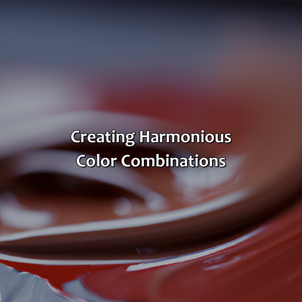 Creating Harmonious Color Combinations  - Brown And Red Make What Color, 