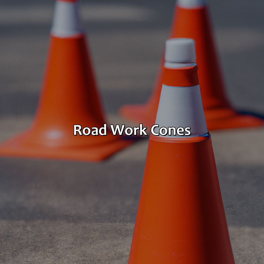 Road Work Cones  - Cones, Barrels, Signs, Large Vehicles, And Lights That Are All Orange In Color Indicate What?, 