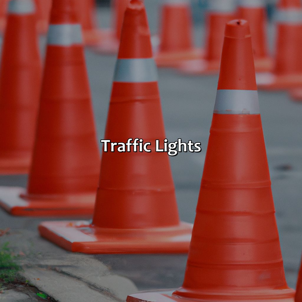 Traffic Lights  - Cones, Barrels, Signs, Large Vehicles, And Lights That Are All Orange In Color Indicate What?, 