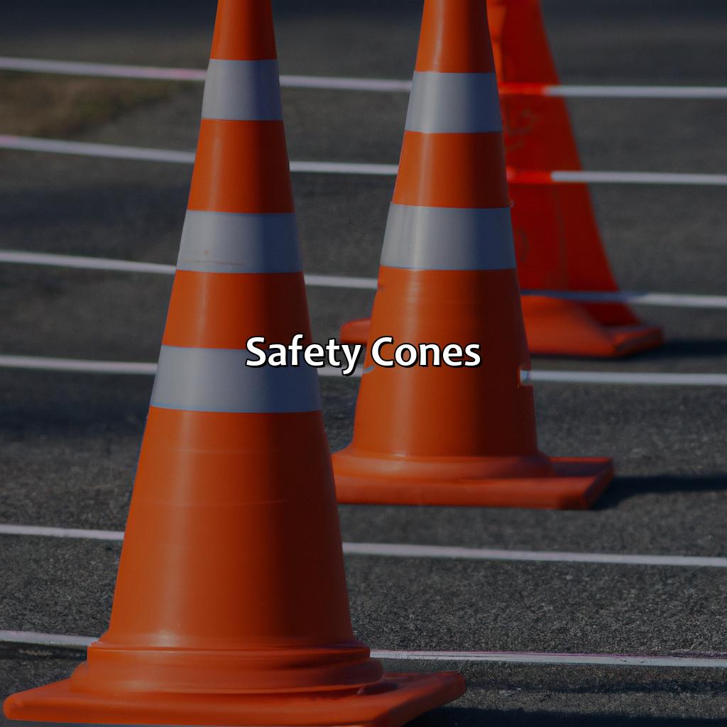 Safety Cones  - Cones, Barrels, Signs, Large Vehicles, And Lights That Are All Orange In Color Indicate What?, 