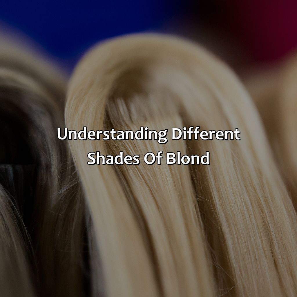 Understanding Different Shades Of Blond  - Different Shades Of Blond, 