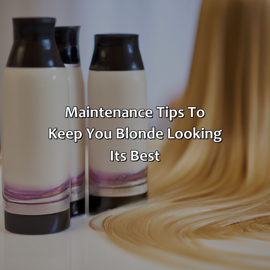 Maintenance Tips To Keep You Blonde Looking Its Best  - Different Shades Of Blonde, 
