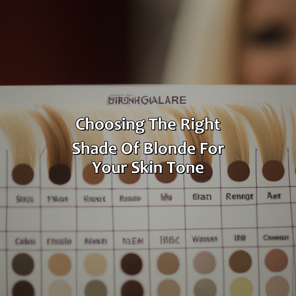Choosing The Right Shade Of Blonde For Your Skin Tone  - Different Shades Of Blonde, 