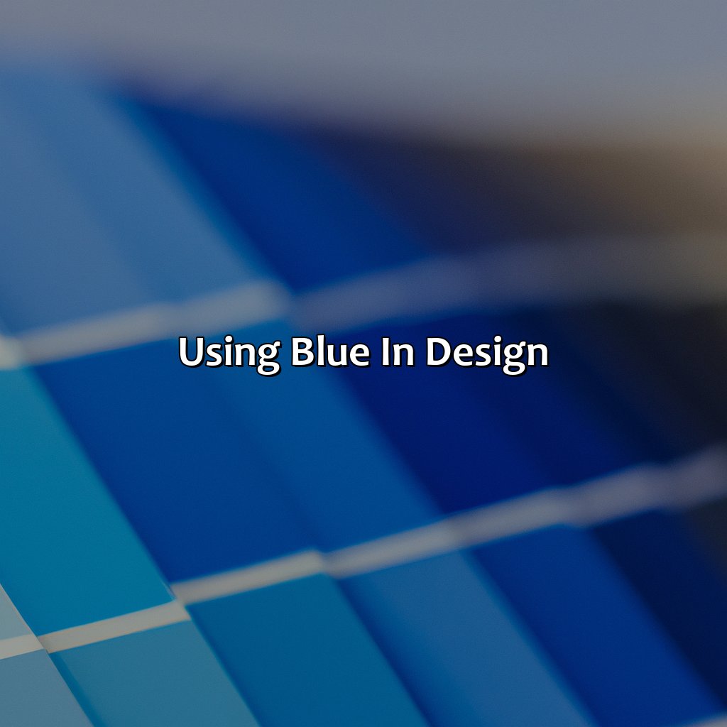 Using Blue In Design  - Different Shades Of Blue, 