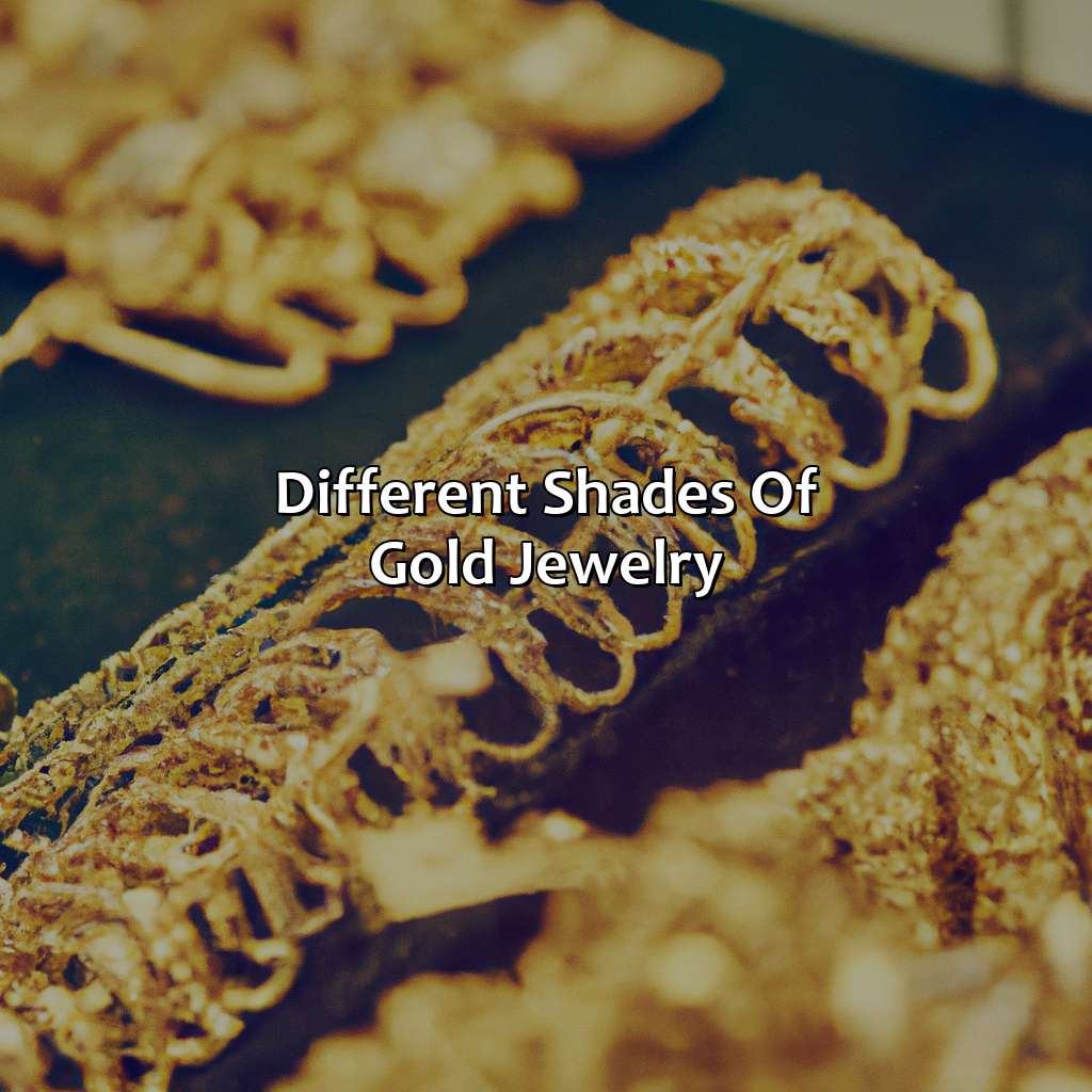 Different Shades Of Gold Jewelry - colorscombo.com