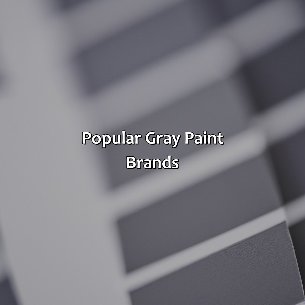 Popular Gray Paint Brands  - Different Shades Of Gray Paint, 