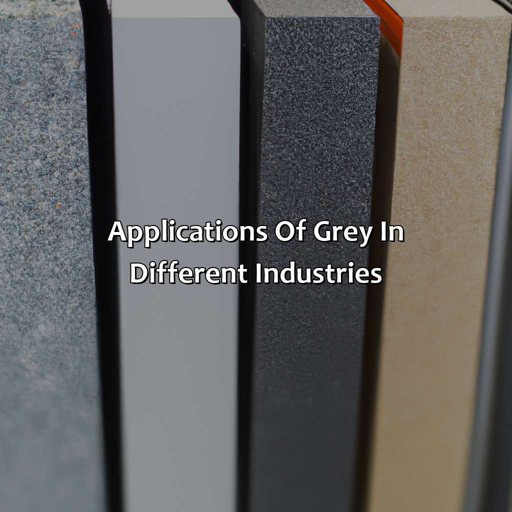 Applications Of Grey In Different Industries  - Different Shades Of Grey, 