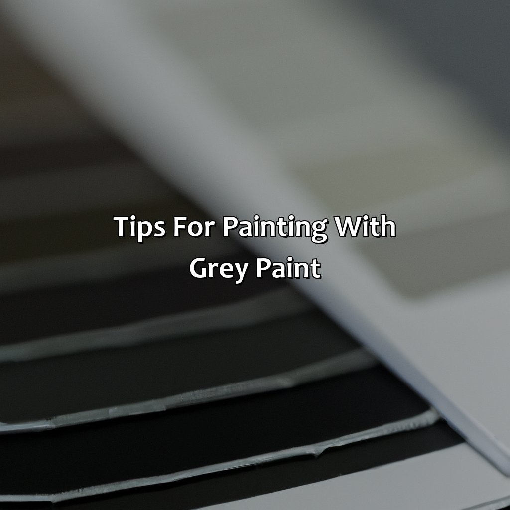 Tips For Painting With Grey Paint  - Different Shades Of Grey Paint, 
