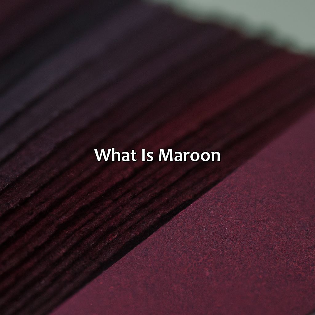 Different Shades Of Maroon - colorscombo.com