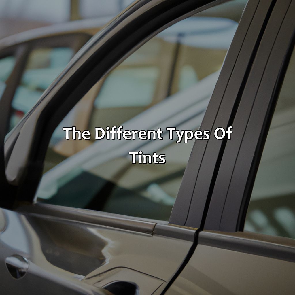 The Different Types Of Tints  - Different Shades Of Tint, 