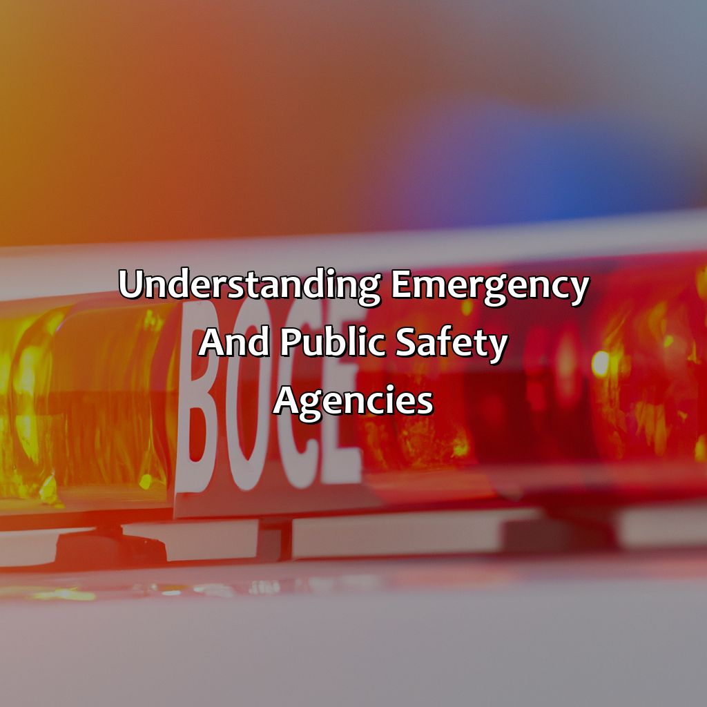Understanding Emergency And Public Safety Agencies  - Emergency And Public Safety Agencies Can Use What Color Warning Lights On Their Vehicles?, 