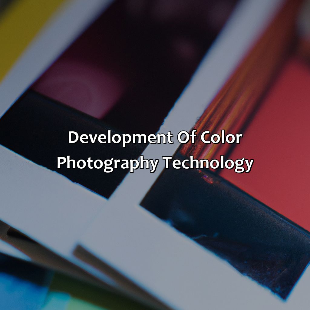 Development Of Color Photography Technology  - For What Purpose Was Color Photography First Widely Used?, 