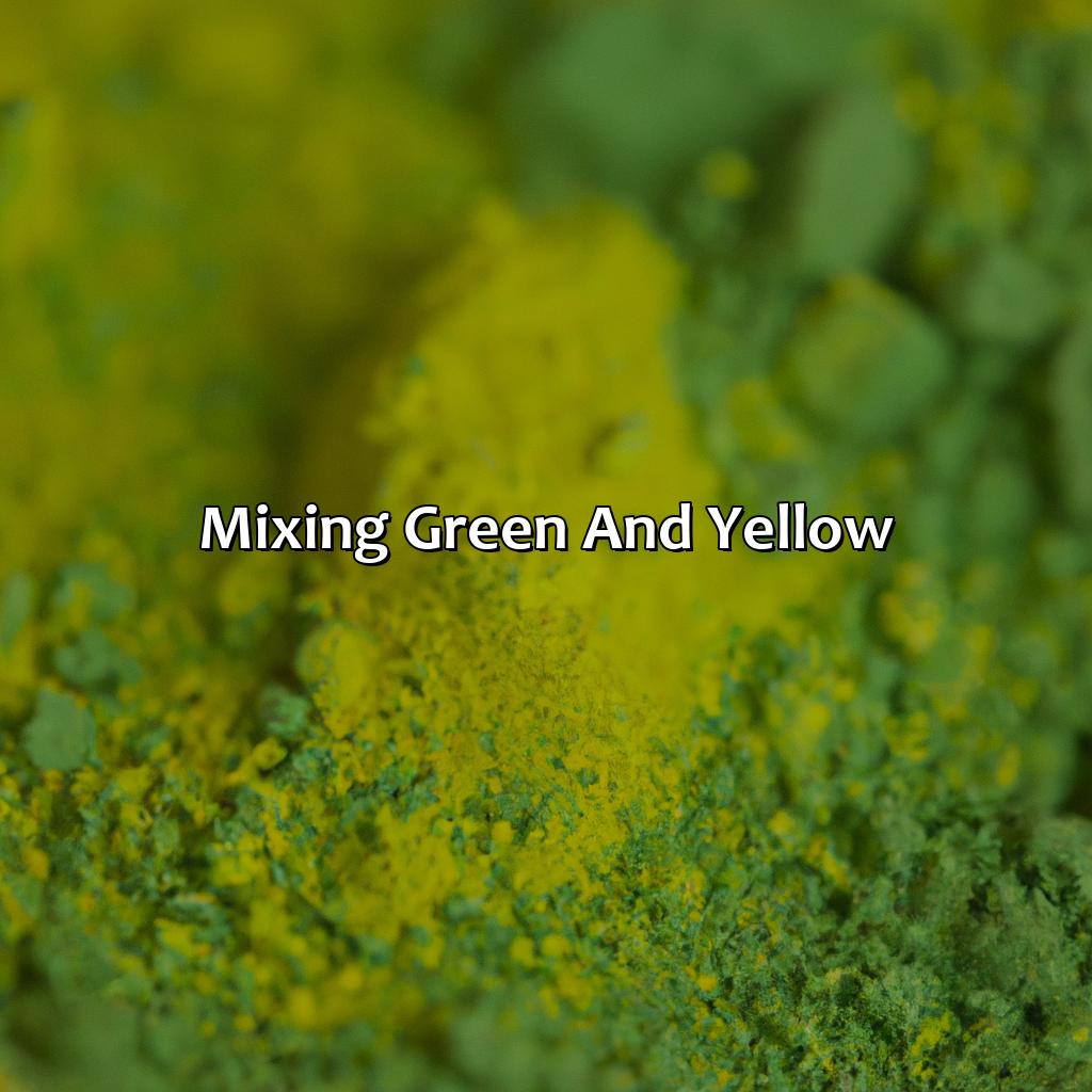 Mixing Green And Yellow  - Green And Yellow Mixed Makes What Color, 
