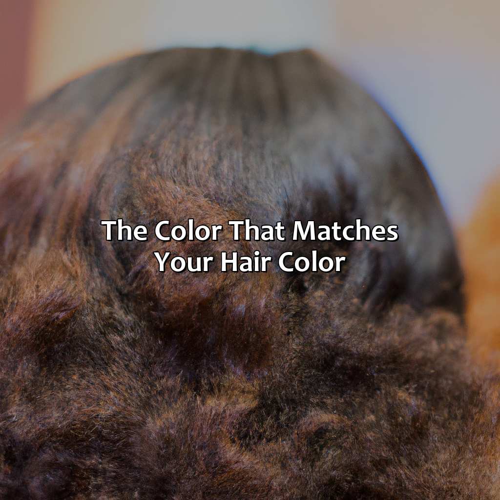 The Color That Matches Your Hair Color  - How To Know What Color Looks Good On You, 
