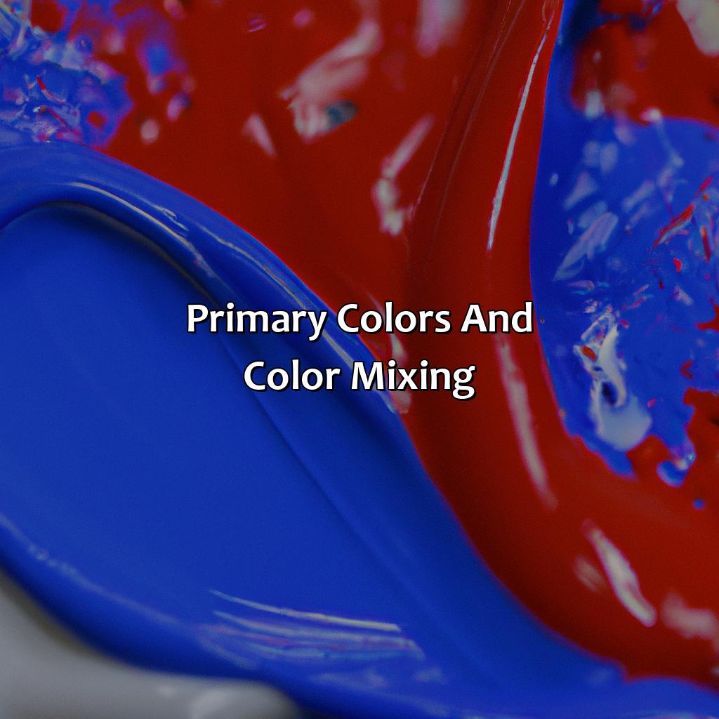 Primary Colors And Color Mixing  - Mixing Red And Blue Makes What Color, 