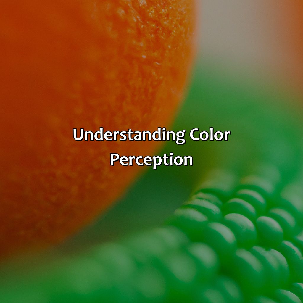 Understanding Color Perception  - Orange And Green Is What Color, 
