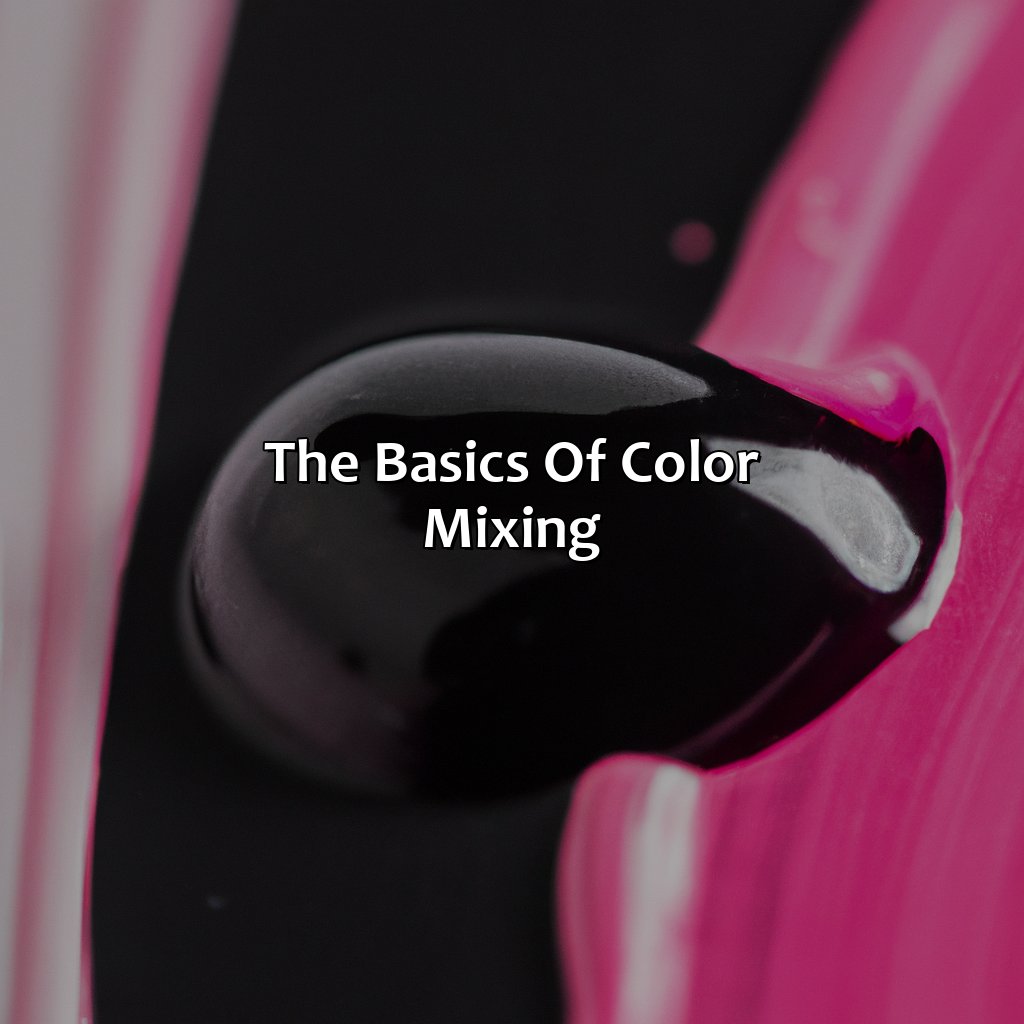 The Basics Of Color Mixing  - Pink And Black Make What Color, 