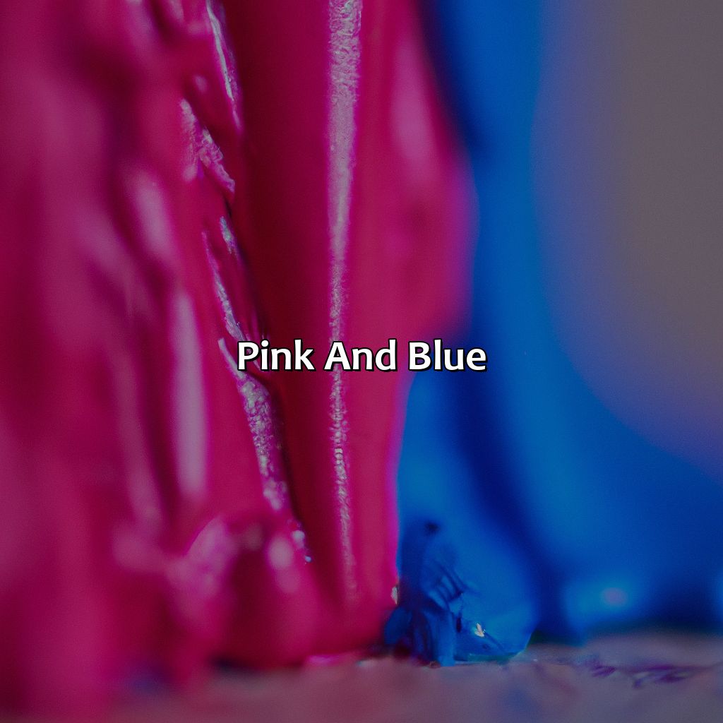 Pink And Blue  - Pink And Blue Mixed Makes What Color, 