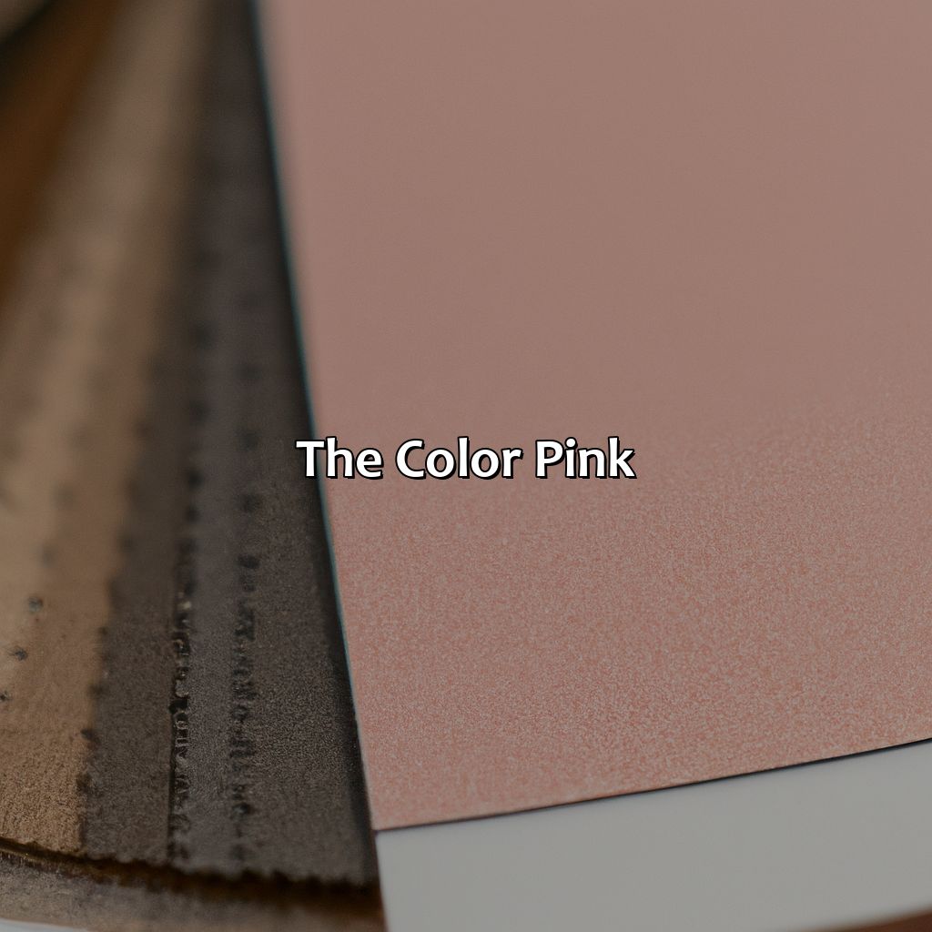 The Color Pink  - Pink And Brown Makes What Color, 