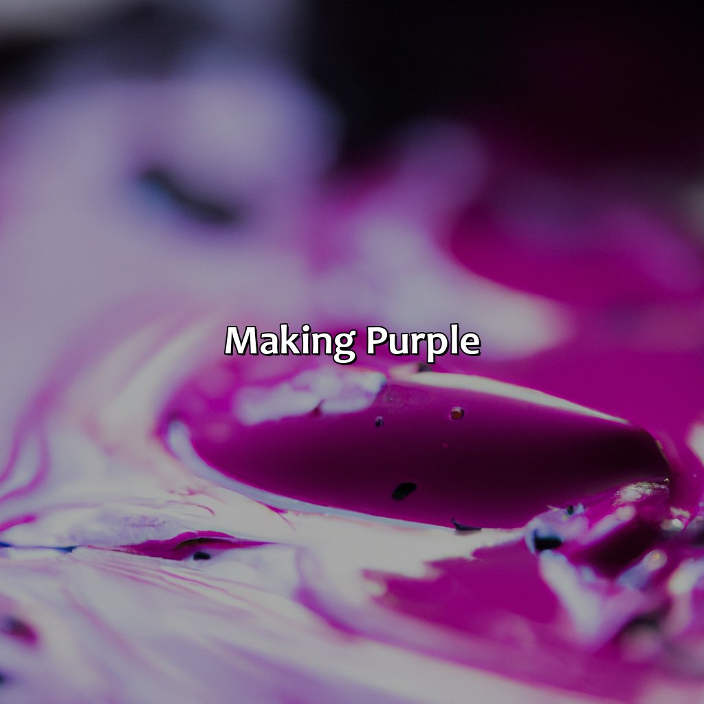 Making Purple  - Purple And Pink Make What Color, 