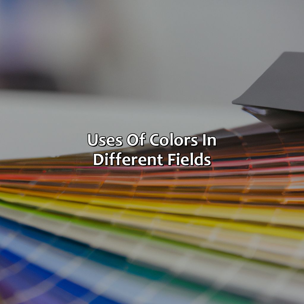 Uses Of Colors In Different Fields  - Red And Green And Blue Is What Color, 