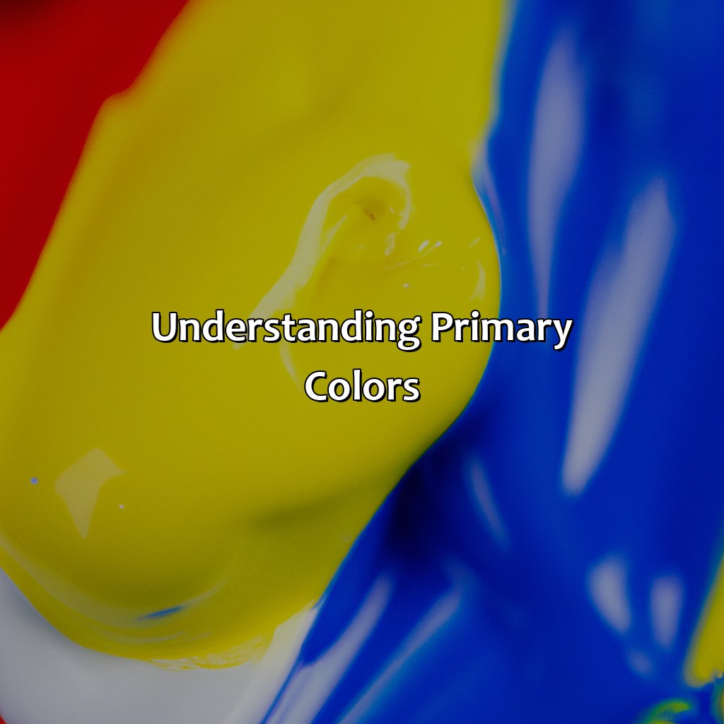 Understanding Primary Colors  - Red And Green And Blue Is What Color, 