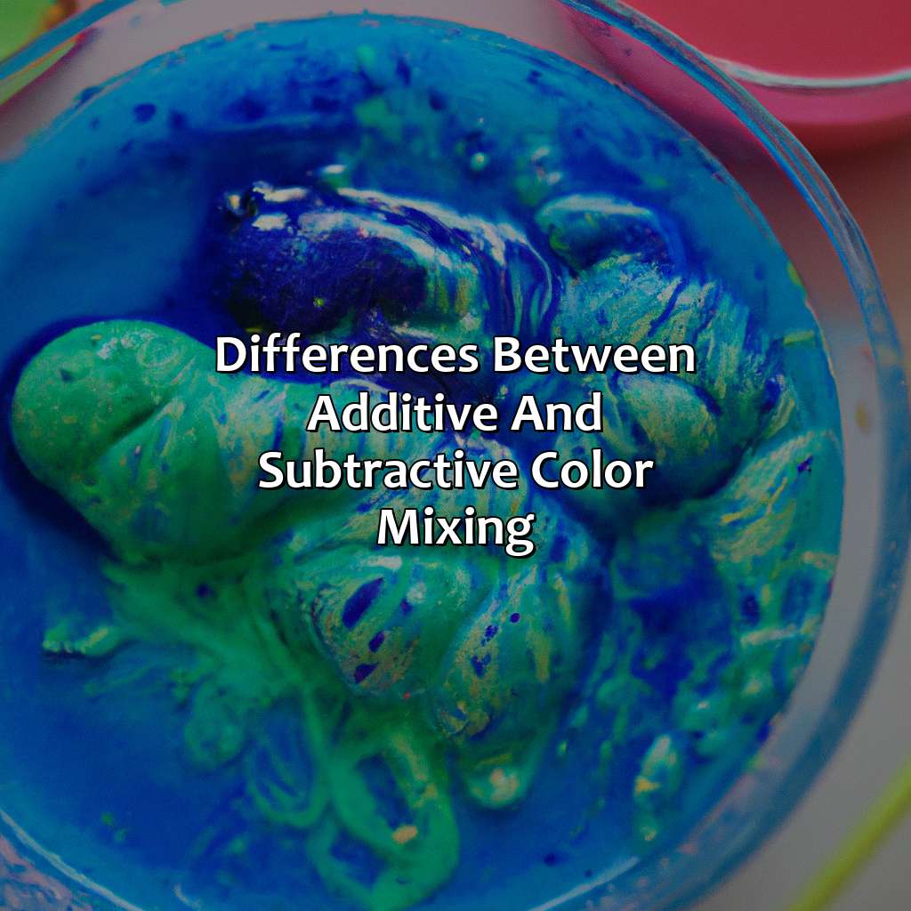 Differences Between Additive And Subtractive Color Mixing  - Red And Green And Blue Is What Color, 