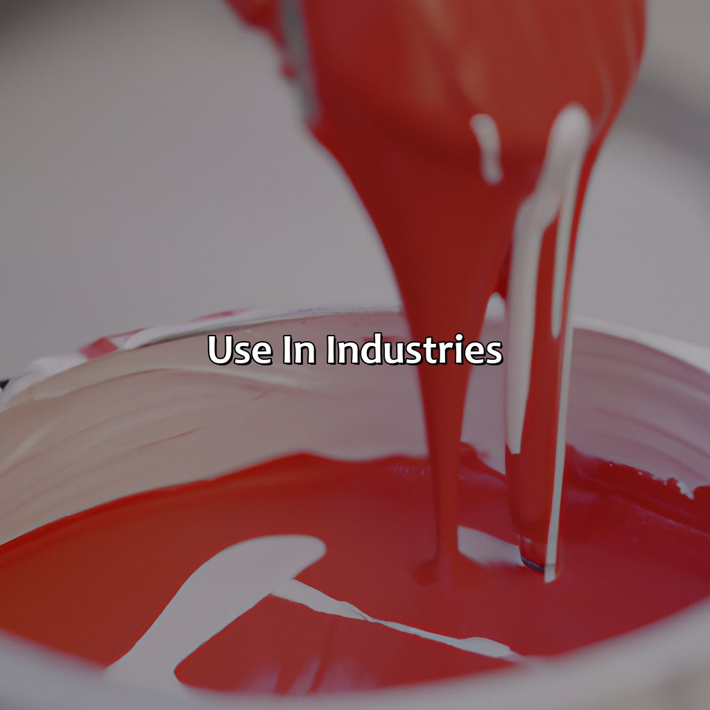Use In Industries  - Red And White Make What Color, 