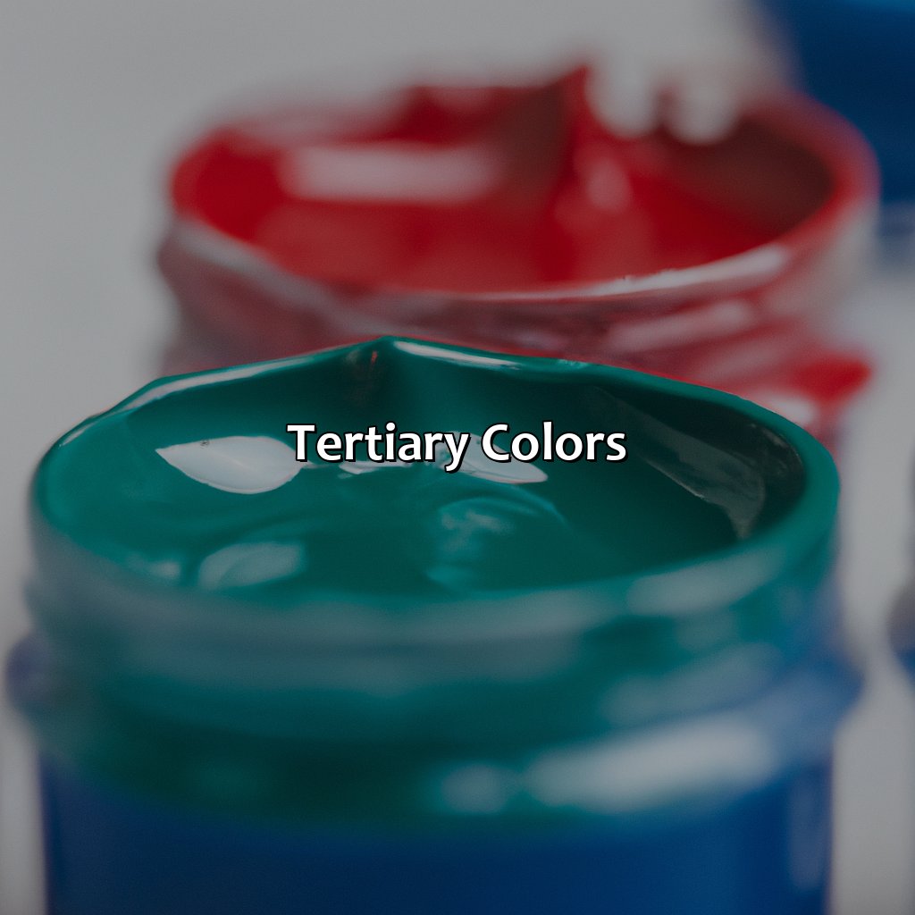Tertiary Colors  - Red Blue And Green Make What Color, 
