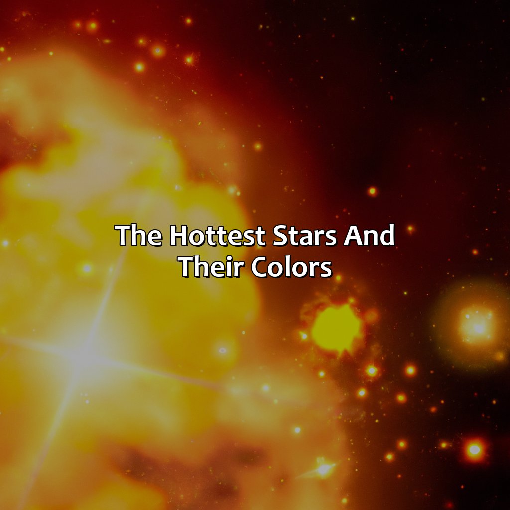 The Hottest Stars And Their Colors  - The Hottest Stars Are What Color, 