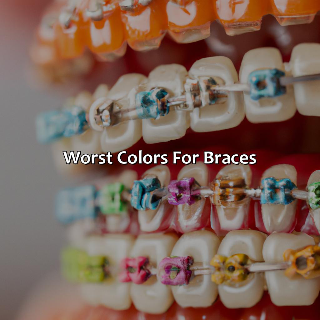 Worst Colors For Braces  - What Are The Best Color For Braces, 