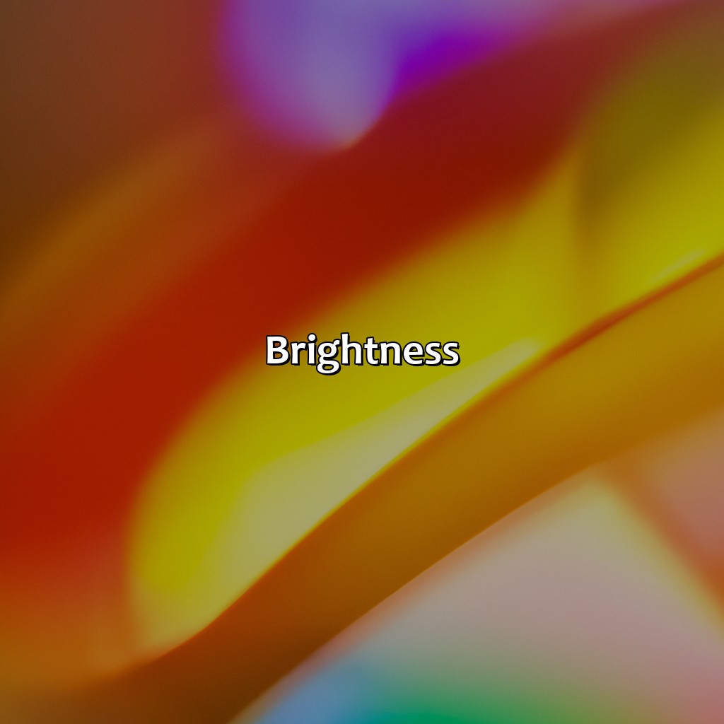Brightness  - What Are The Three Properties Of Color?, 