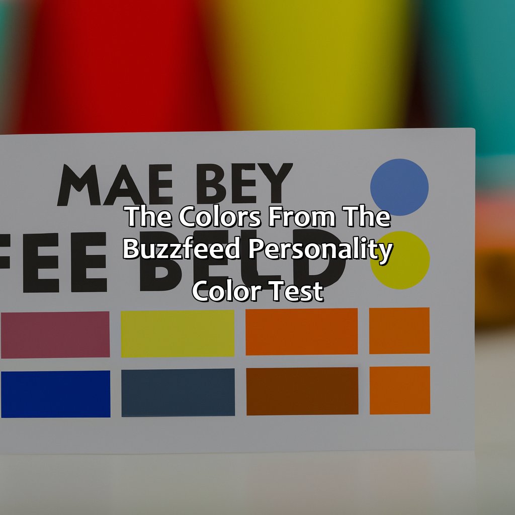 The Colors From The Buzzfeed Personality Color Test  - What Color Am I Buzzfeed, 