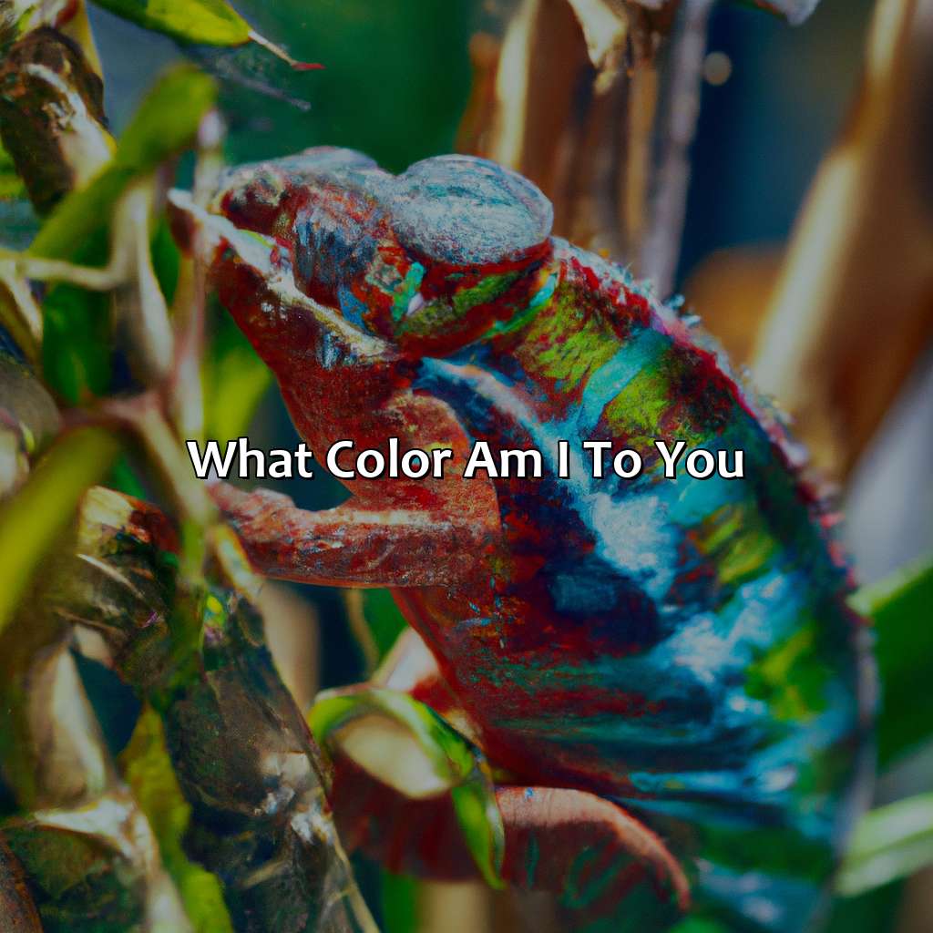 What Color Am I To You - colorscombo.com
