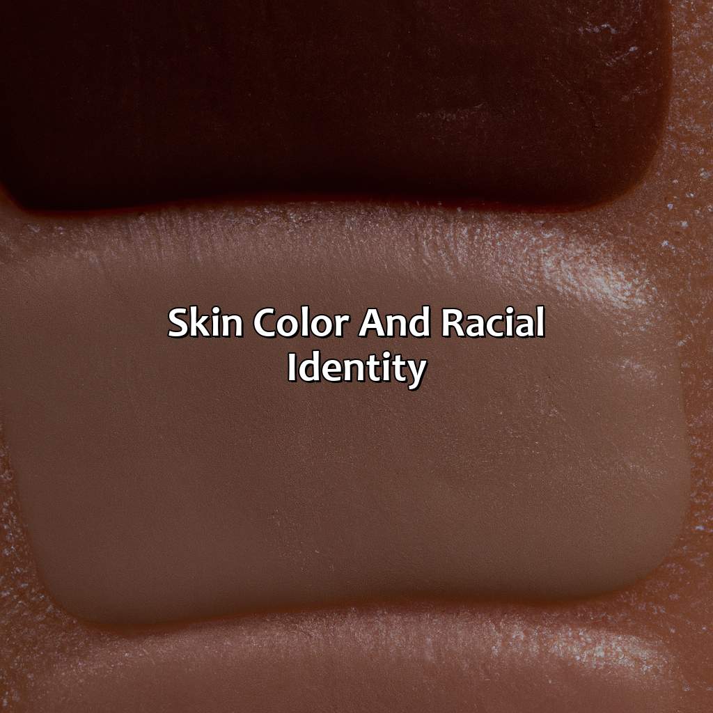 Skin Color And Racial Identity  - What Color Am.I, 