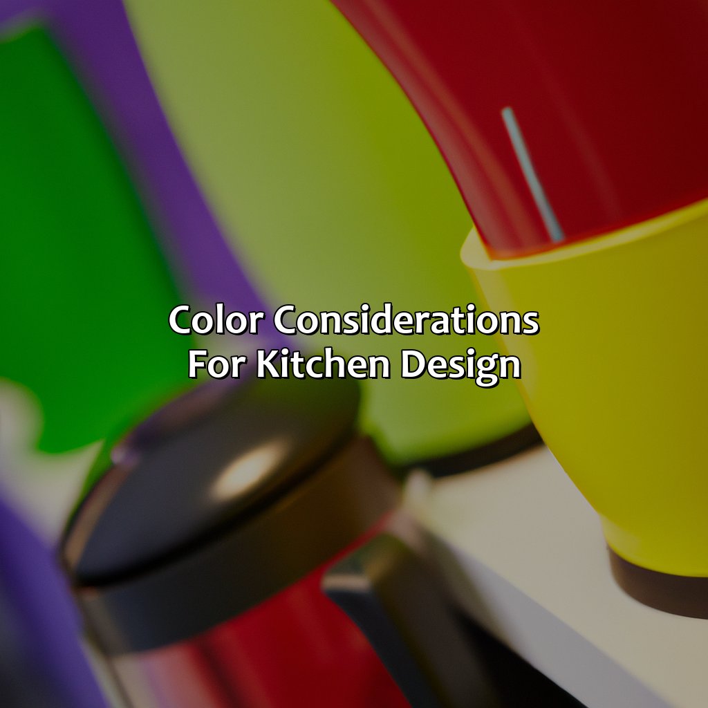 Color Considerations For Kitchen Design  - What Color Appliances Are In Style, 