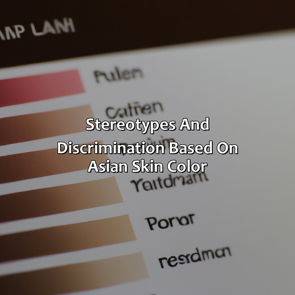 Stereotypes And Discrimination Based On Asian Skin Color  - What Color Are Asians, 