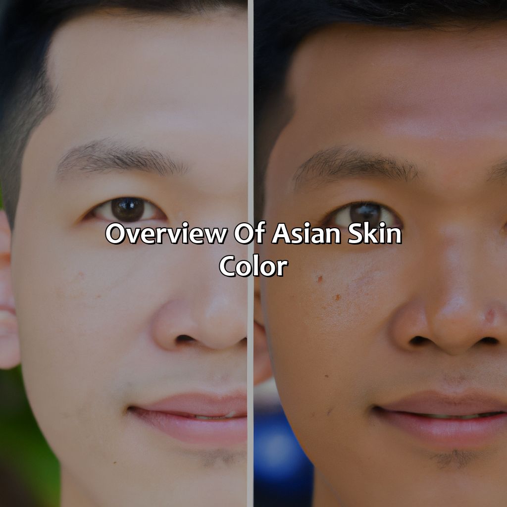 Overview Of Asian Skin Color  - What Color Are Asians, 